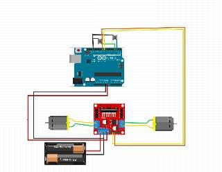 Vertical Parking Circuit Schematic